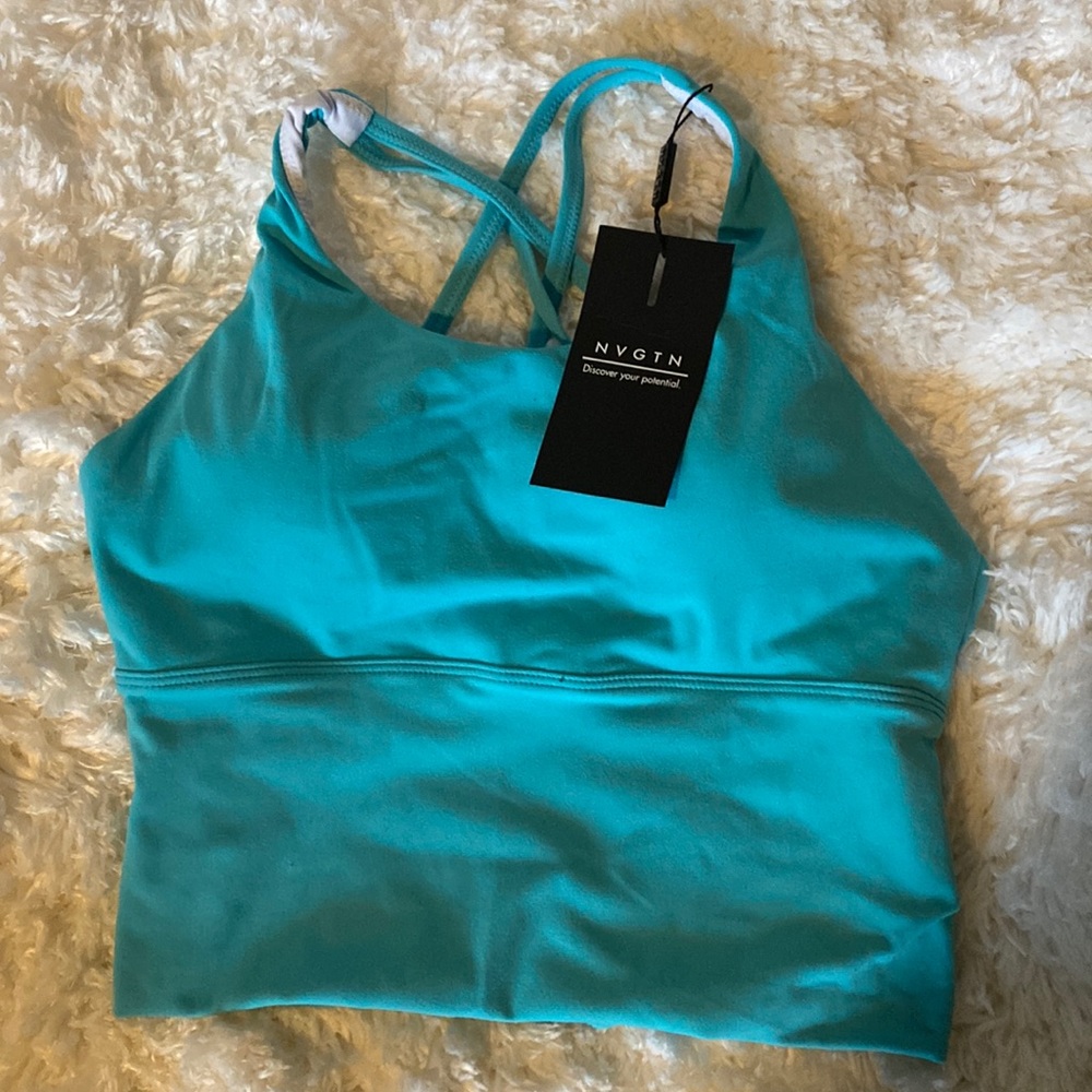 NVGTN 🖤 Teal Sports Bra/Tank